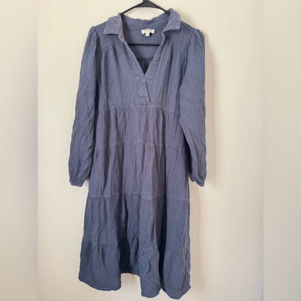 Umgee Blue Midi Dress